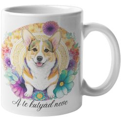 Corgi bögre, névvel